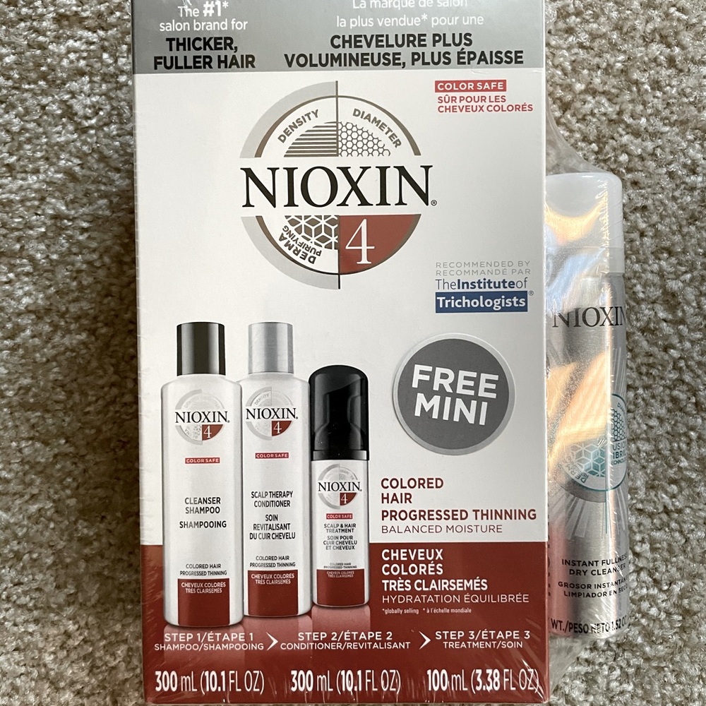 Nioxin Shampoo and Conditioner